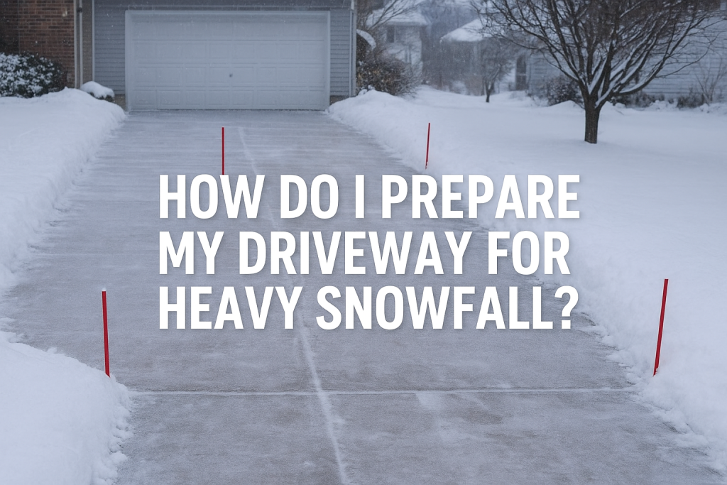 driveway snow management