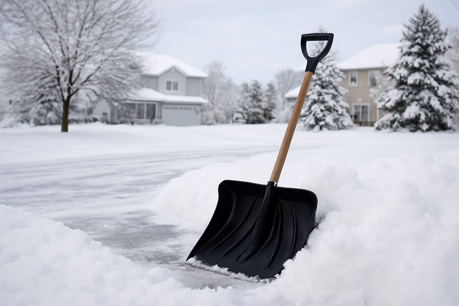 snow shovelling in the edmonton area