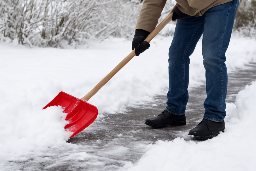 snow removal shovelling mistakes