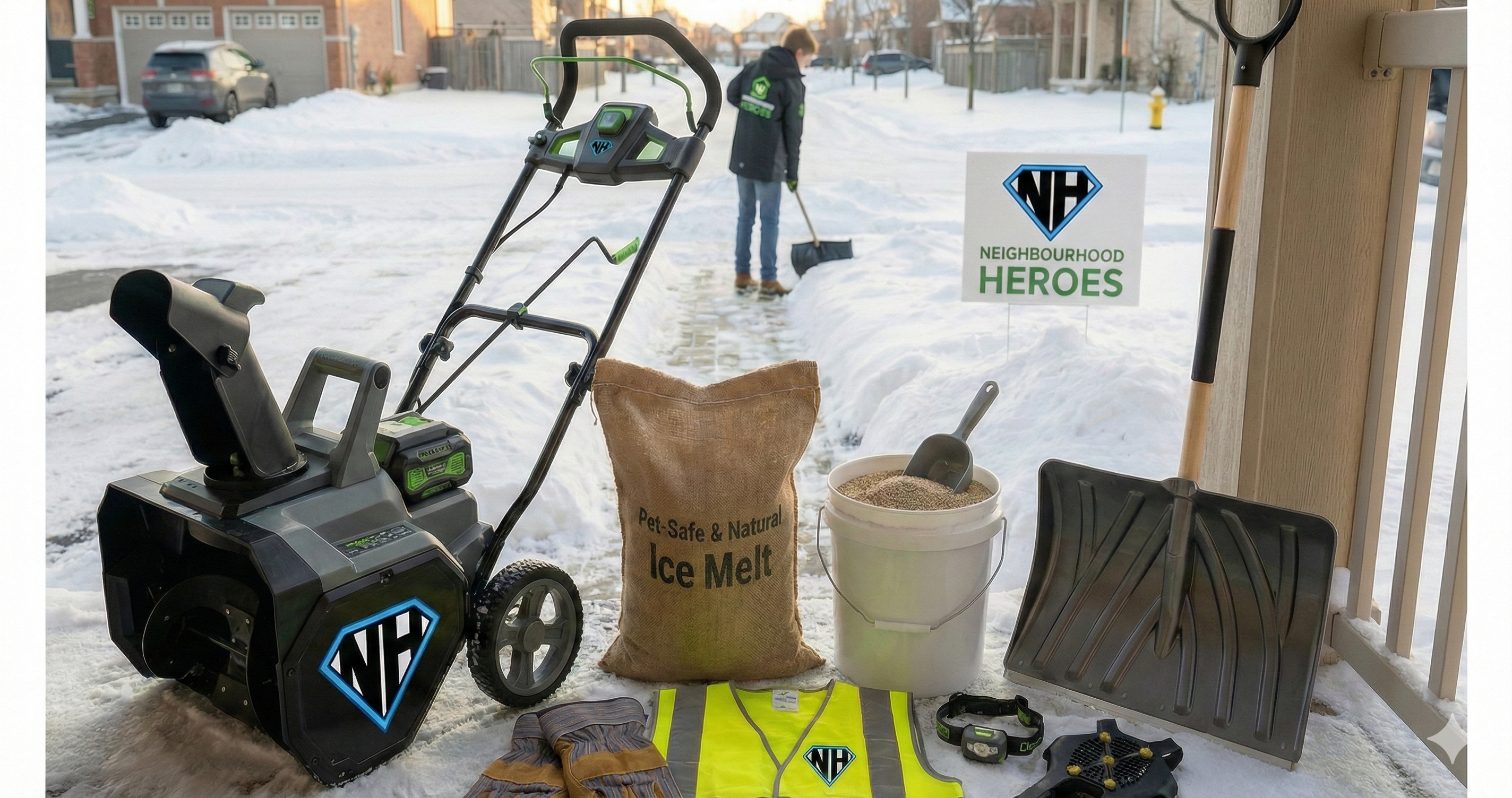 neighbourhood heroes snow removal