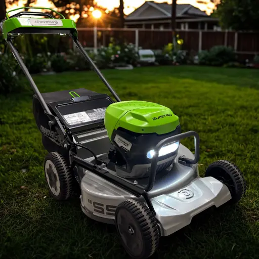 Fully Electric Lawn Mowing