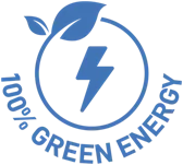 100% green energy for snow removal