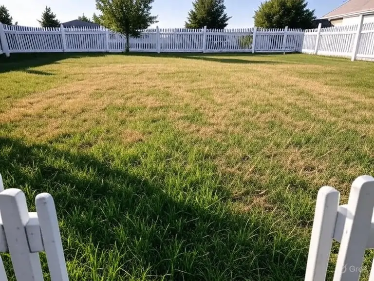 lawn disease - many brown areas