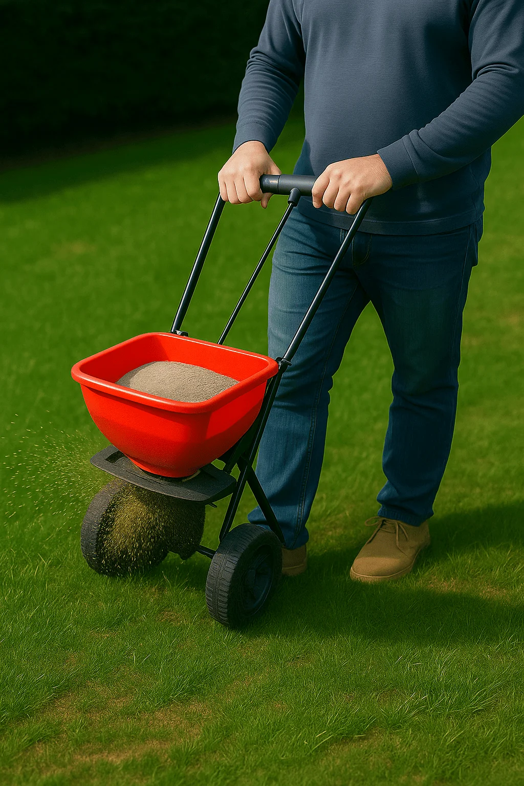 best time to overseed your lawn in Edmonton