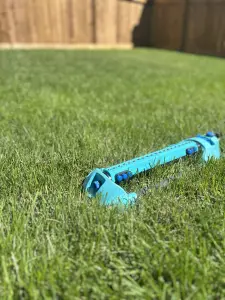 sprinkler on lawn