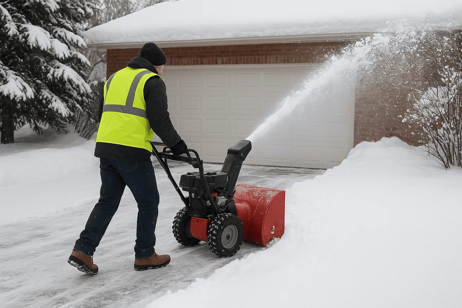 snow removal service in Edmonton